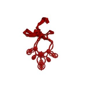 Lanvin x H&M Chandelier Ribbon Necklace